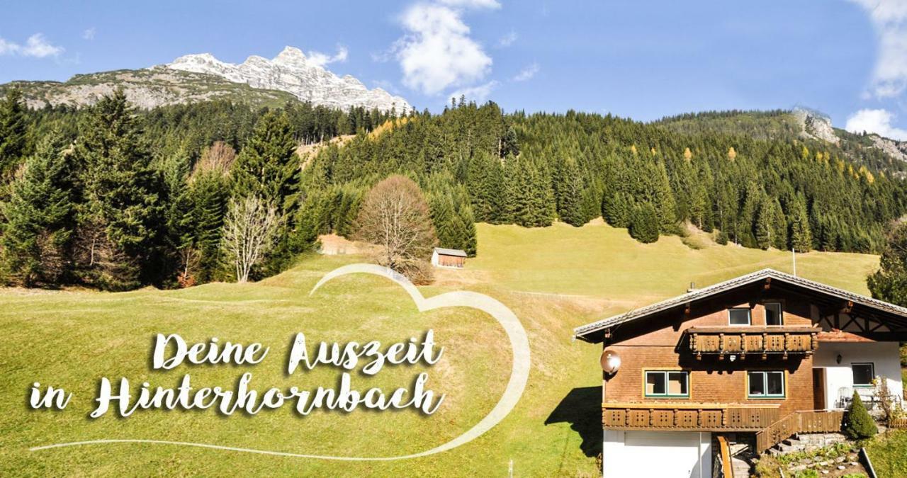 Ferienhaus Hochvogel Hinterhornbach Exteriör bild
